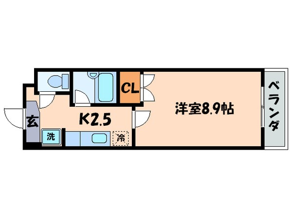 ア－トプラザ野路の物件間取画像